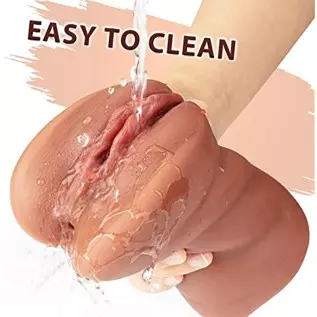 3 in 1 Pocket Pussy Male Masturbators with Lifelike Face, Sex Doll with Realistic Textured Mouth Vagina and Tight Anus, Masturba 3 in 1 Pocket Pussy Male Masturbators with Lifelike Face, Sex Doll with Realistic Textured Mouth Vagina and Tight Anus, Masturba