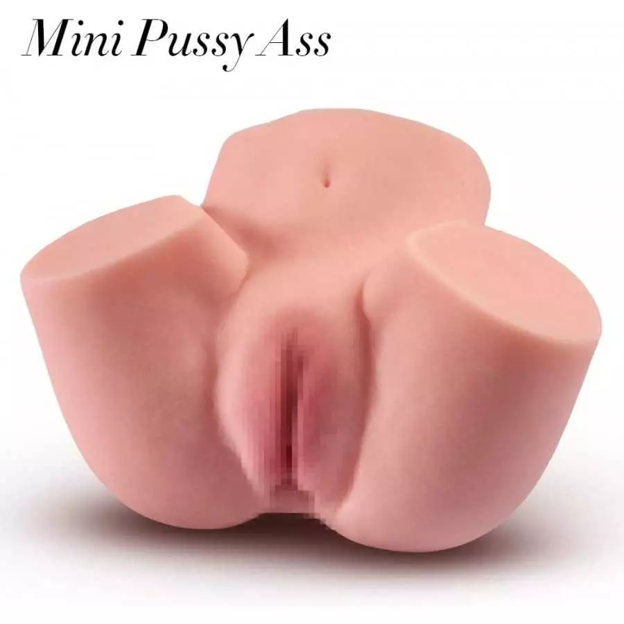 Lifelike Sex Doll Male Masturbator with Sexy Plump Torso Body Pocket Pussy Stroker with Big Butt&Big Boobs，Brown-Skin Realistic