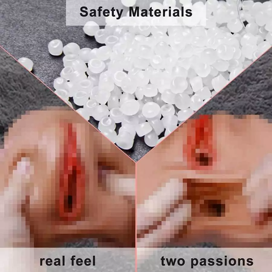 2in1 Male Masturbator Adult Sex Toys for Men Sex Dolls with 3D Realistic Silicone Textured