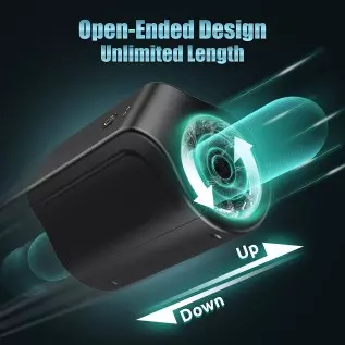 Automatic Male Masturbators, Open-Ended Penis Vibrator 7 Rotating Modes for Penis Stimulation, Realistic TPE Pocket Pussy for Ma Automatic Male Masturbators, Open-Ended Penis Vibrator 7 Rotating Modes for Penis Stimulation, Realistic TPE Pocket Pussy for Ma