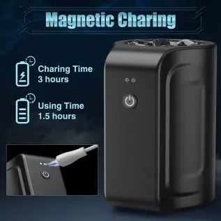 Automatic Male Masturbators, Open-Ended Penis Vibrator 7 Rotating Modes for Penis Stimulation, Realistic TPE Pocket Pussy for Ma Automatic Male Masturbators, Open-Ended Penis Vibrator 7 Rotating Modes for Penis Stimulation, Realistic TPE Pocket Pussy for Ma