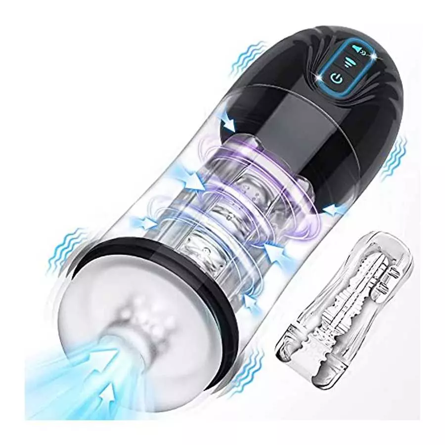 Custom Automatic Sucking Male Masturbators Penis Pump, Adult Sex Toys for Men's Sex Pleasure, Yukzen Vibrating Hands Free Male M Custom Automatic Sucking Male Masturbators Penis Pump, Adult Sex Toys for Men's Sex Pleasure, Yukzen Vibrating Hands Free Male M
