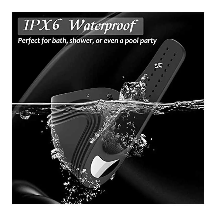 Tapping Male Masturbator, Hands-Free Penis Vibrator with Adjustable Buckle & 7 Training Modes, Rechargeable Portable Male Vibrat