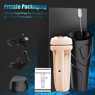 Hands Free Vibrating Male Masturbator Sex Toy for Men, Realistic Textured Vagina Pocket Pussy with 10 Vibrations for Men Blowjob Hands Free Vibrating Male Masturbator Sex Toy for Men, Realistic Textured Vagina Pocket Pussy with 10 Vibrations for Men Blowjob