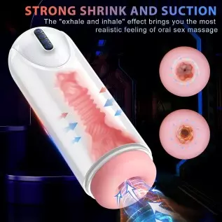 Male Masturbator Cup with 4 Thrusting,Suction & 10 Vibration Modes Electric Pocket Pussy,Toys for Men's Sex,Automatic Stroker Ma Male Masturbator Cup with 4 Thrusting,Suction & 10 Vibration Modes Electric Pocket Pussy,Toys for Men's Sex,Automatic Stroker Ma