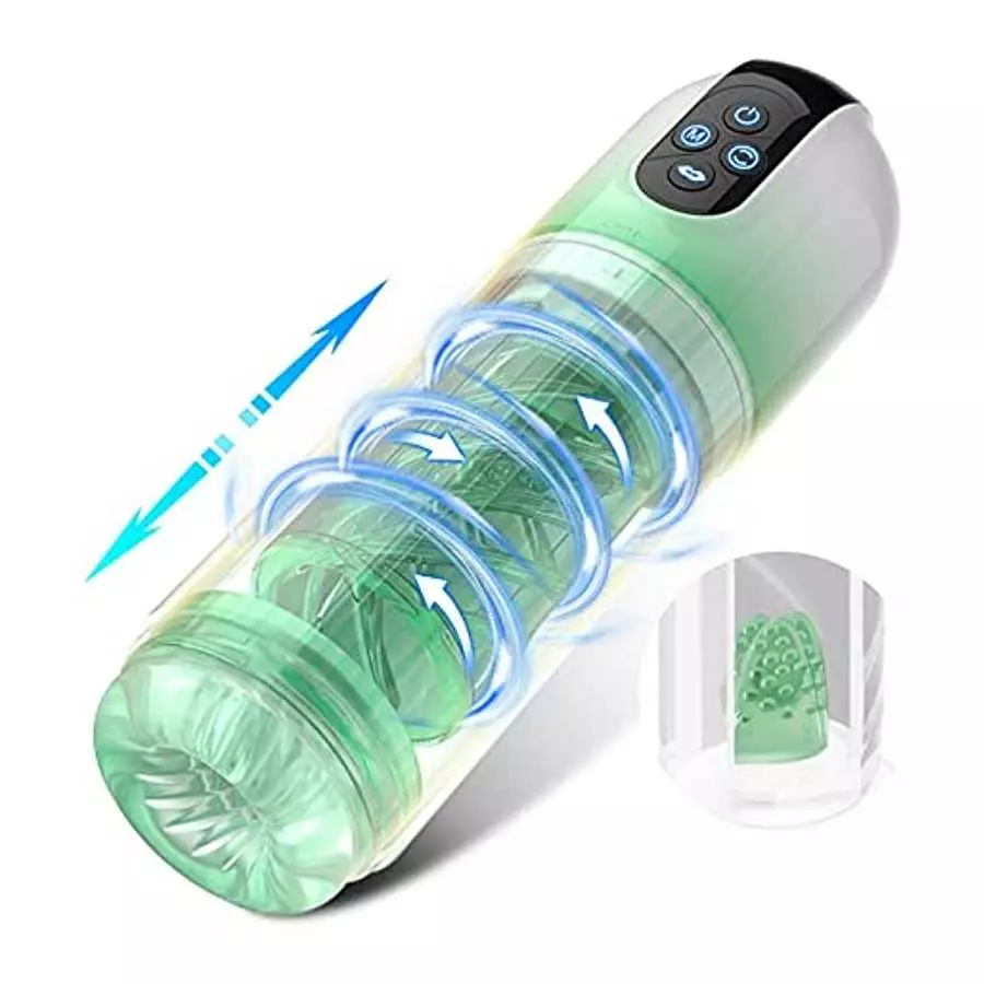 Automatic Male Masturbator with Tongue Licking, 7 Rotating and Sucking Fully Waterproof Masturbation Cup,Men's Pocket Pussy Hand Automatic Male Masturbator with Tongue Licking, 7 Rotating and Sucking Fully Waterproof Masturbation Cup,Men's Pocket Pussy Hand