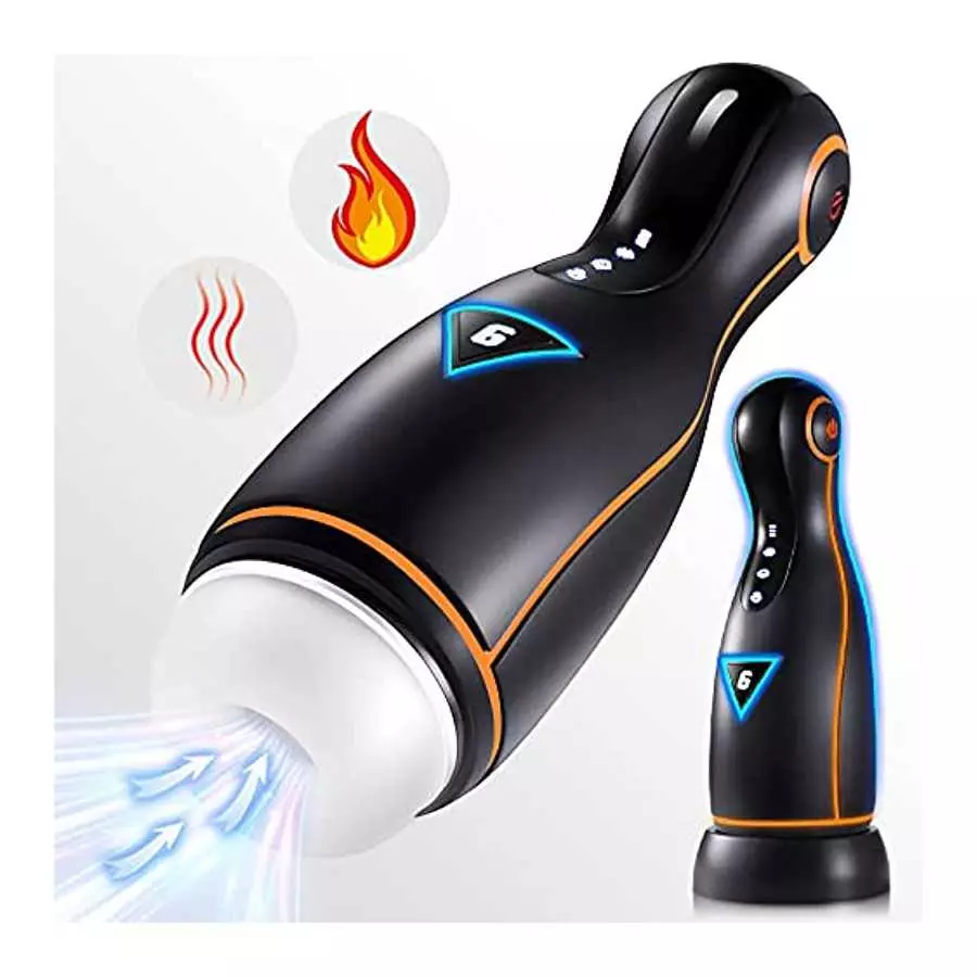 Automatic Sucking Blowjob Sex Machine LED Male Masturbator,Adult Sex Toys for Men,Vibrating Heating Hands Free Men's Sex Toy Str Automatic Sucking Blowjob Sex Machine LED Male Masturbator,Adult Sex Toys for Men,Vibrating Heating Hands Free Men's Sex Toy Str
