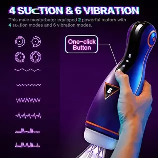 Automatic Sucking Blowjob Sex Machine LED Male Masturbator,Adult Sex Toys for Men,Vibrating Heating Hands Free Men's Sex Toy Str Automatic Sucking Blowjob Sex Machine LED Male Masturbator,Adult Sex Toys for Men,Vibrating Heating Hands Free Men's Sex Toy Str
