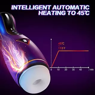 Automatic Sucking Blowjob Sex Machine LED Male Masturbator,Adult Sex Toys for Men,Vibrating Heating Hands Free Men's Sex Toy Str Automatic Sucking Blowjob Sex Machine LED Male Masturbator,Adult Sex Toys for Men,Vibrating Heating Hands Free Men's Sex Toy Str