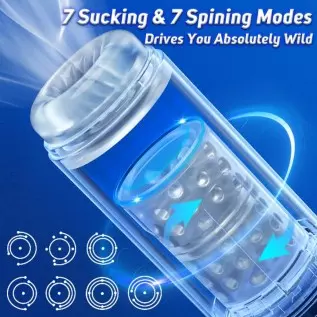 2 in 1 Automatic Male Masturbator Cup Penis Pump Enlargement, MXUXEN Fully Waterproof Male Masturbators Sex Toy Pocket Pussy wit 2 in 1 Automatic Male Masturbator Cup Penis Pump Enlargement, MXUXEN Fully Waterproof Male Masturbators Sex Toy Pocket Pussy wit