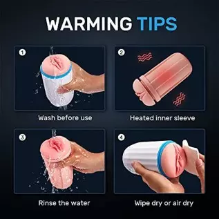 TIVINO Handheld Male Masturbators Cup with Deeper Wrapped, Realistic Pocket Pussy Stroker with Strong Suctions, Male Sex Toy for TIVINO Handheld Male Masturbators Cup with Deeper Wrapped, Realistic Pocket Pussy Stroker with Strong Suctions, Male Sex Toy for