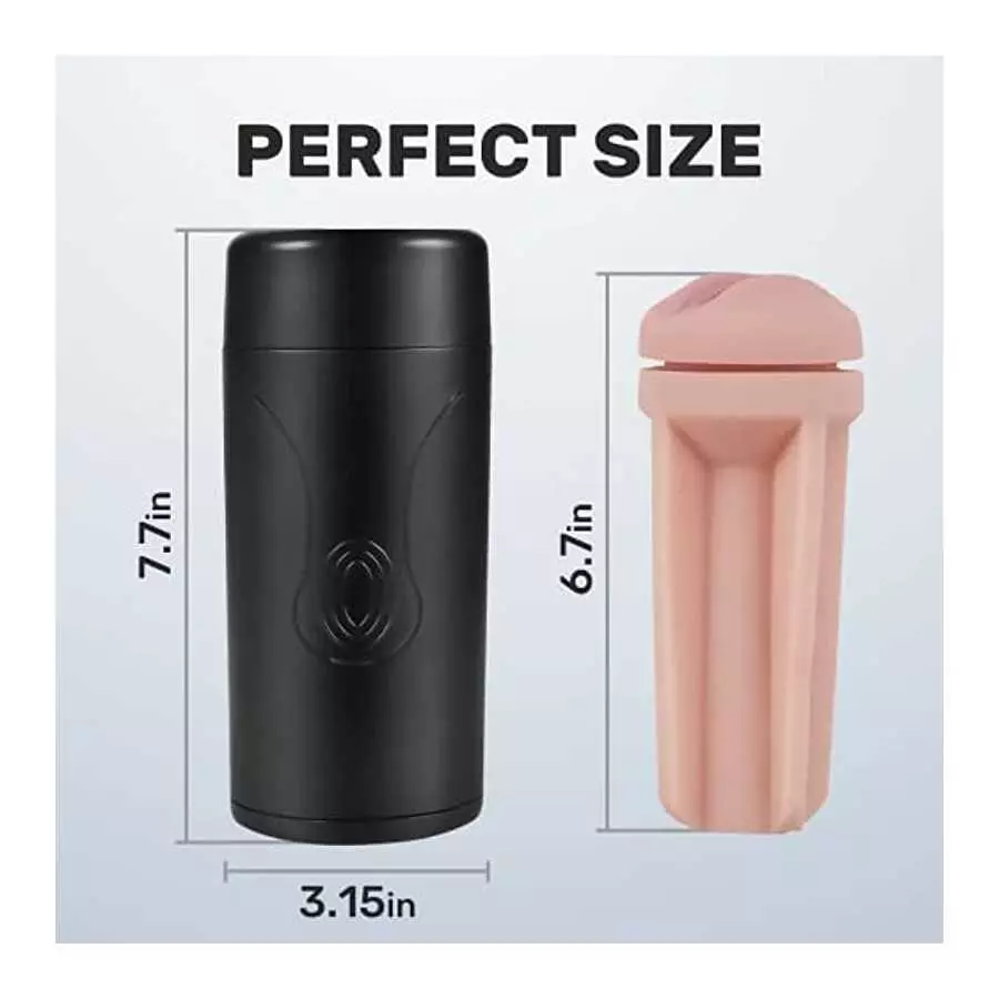 Male Masturbator Cup, Men Sex Toy Realistic Textured Pocket Pussy for Men, Masturbation Cup Mens Stroker, Toy Adult Male Sex, Se