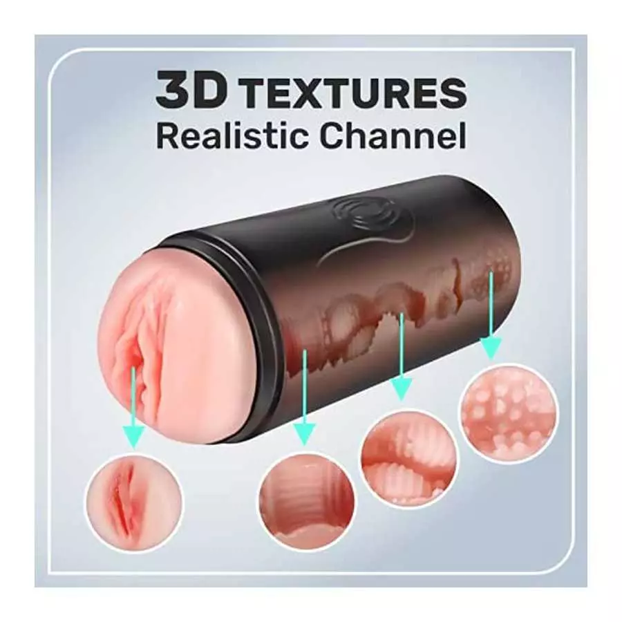 Male Masturbator Cup, Men Sex Toy Realistic Textured Pocket Pussy for Men, Masturbation Cup Mens Stroker, Toy Adult Male Sex, Se