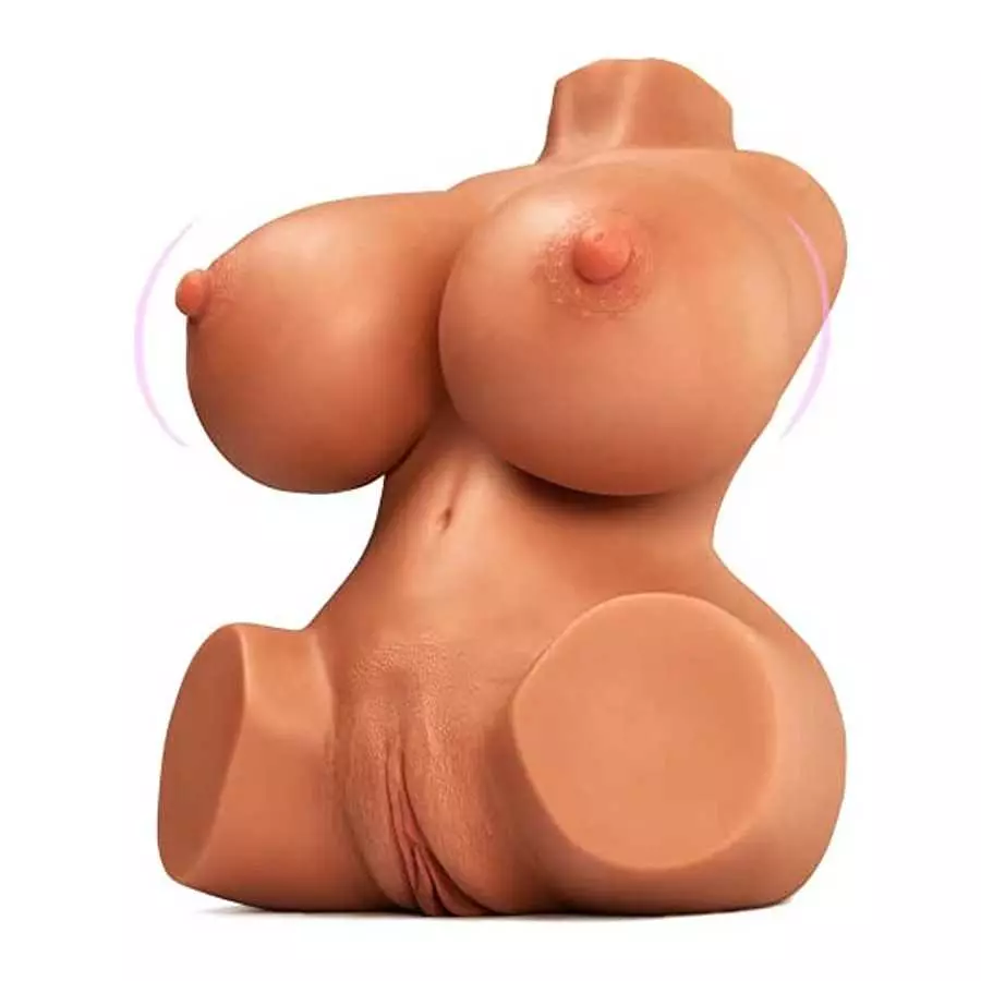 7.7LB Sex Doll Realistic Male Masturbator, 3 in 1 Brown Big Boobs Pussy Ass Masturbator Toy with Realistic Vagina Anal, Lifelike 7.7LB Sex Doll Realistic Male Masturbator, 3 in 1 Brown Big Boobs Pussy Ass Masturbator Toy with Realistic Vagina Anal, Lifelike