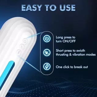 Automatic Male Masturbator Sex Toys-Male Masturbator with 5 Thrusting&Vibrating Bullet Vibrator, Cafatop LCD Display Adult Sex T Automatic Male Masturbator Sex Toys-Male Masturbator with 5 Thrusting&Vibrating Bullet Vibrator, Cafatop LCD Display Adult Sex T