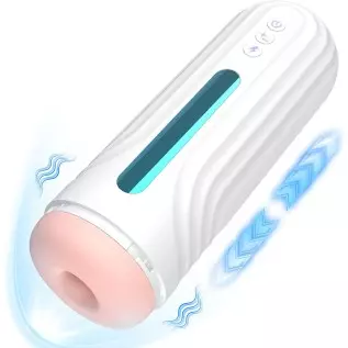 Automatic Male Masturbator Sex Toys-Male Masturbator with 5 Thrusting&Vibrating Bullet Vibrator, Cafatop LCD Display Adult Sex T Automatic Male Masturbator Sex Toys-Male Masturbator with 5 Thrusting&Vibrating Bullet Vibrator, Cafatop LCD Display Adult Sex T