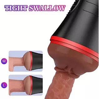 Squeezable Male Masturbator Pocket Pussy for Men, Banenu Lifelike Textured Vagina Pussy Masturbation Cup with 7.5" Depth, Plump