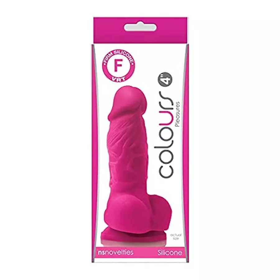 Adult Sex Toys Colours Pleasures 4in Pink