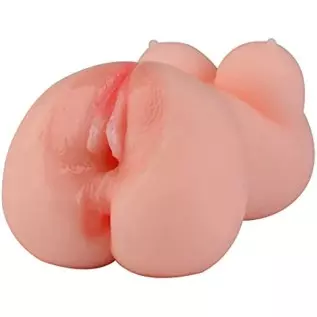 Pocket Pussy Male Masturbator Sex Toy with Realistic Large 3D Vagina Clitoris Nipples Anal Erotic Sex Toy for Adult Men Masturba
