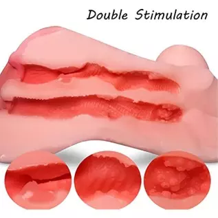 Pocket Pussy Male Masturbator Sex Toy with Realistic Large 3D Vagina Clitoris Nipples Anal Erotic Sex Toy for Adult Men Masturba Pocket Pussy Male Masturbator Sex Toy with Realistic Large 3D Vagina Clitoris Nipples Anal Erotic Sex Toy for Adult Men Masturba