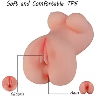 Pocket Pussy Male Masturbator Sex Toy with Realistic Large 3D Vagina Clitoris Nipples Anal Erotic Sex Toy for Adult Men Masturba Pocket Pussy Male Masturbator Sex Toy with Realistic Large 3D Vagina Clitoris Nipples Anal Erotic Sex Toy for Adult Men Masturba
