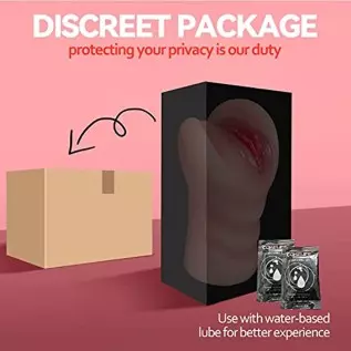 1.68LB Male Masturbator Pocket Pussy Sex Toy - 2 in 1 Realistic Stroker with Real Vagina and Tight Anal Tunnels, Colorfast Soft 1.68LB Male Masturbator Pocket Pussy Sex Toy - 2 in 1 Realistic Stroker with Real Vagina and Tight Anal Tunnels, Colorfast Soft