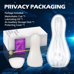 Sex Toys for Men Male Masturbators with Textured Tunnel, Male Sex Toys Elastic and Waterproof Pocket Pussy Male Stroker Suitable Sex Toys for Men Male Masturbators with Textured Tunnel, Male Sex Toys Elastic and Waterproof Pocket Pussy Male Stroker Suitable
