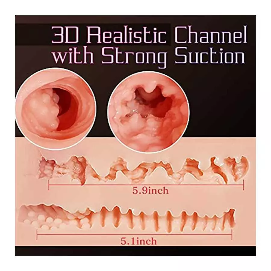 Big Fat Butt 20LB Male Sex Toy with Torso, Realistic Pussy Ass Masturbator for Men Masturbation, Large Sex Doll for Doggy Style