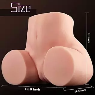 Big Fat Butt 20LB Male Sex Toy with Torso, Realistic Pussy Ass Masturbator for Men Masturbation, Large Sex Doll for Doggy Style Big Fat Butt 20LB Male Sex Toy with Torso, Realistic Pussy Ass Masturbator for Men Masturbation, Large Sex Doll for Doggy Style