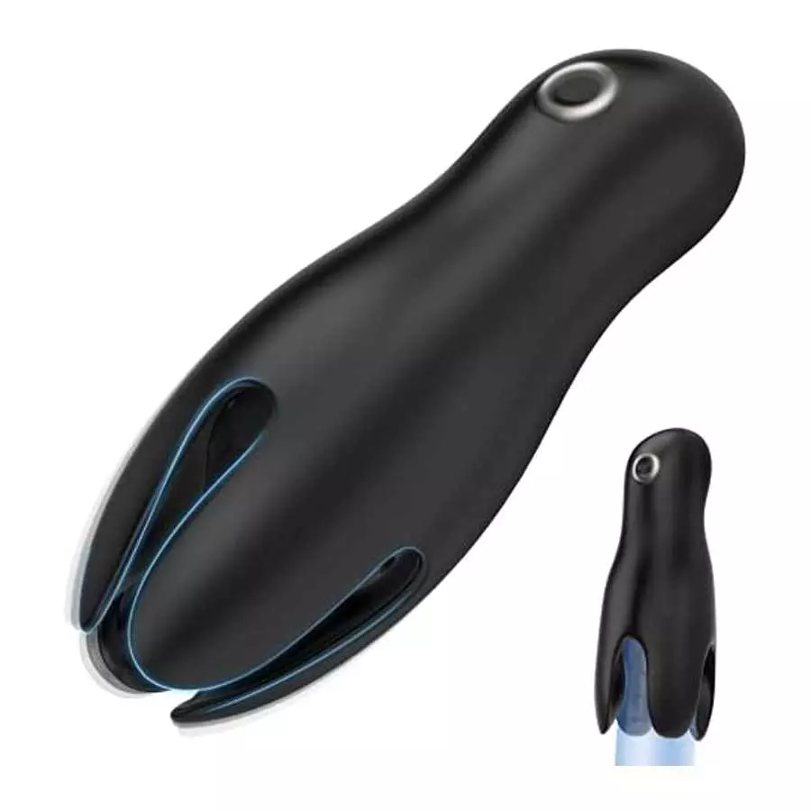 Vibrating Male Masturbator Penis Vibrator, Half Wrapped Mens Vibrator with 10 Vibration Modes for Penis and Glans Stimulation, A Vibrating Male Masturbator Penis Vibrator, Half Wrapped Mens Vibrator with 10 Vibration Modes for Penis and Glans Stimulation, A