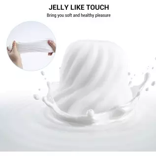 Male Masturbator Vacuum Cup, 3D Realistic Pocket Pussy Sleeve for Men Reusable Soft Stretchy Adult Men Sex Toys, Silky White Male Masturbator Vacuum Cup, 3D Realistic Pocket Pussy Sleeve for Men Reusable Soft Stretchy Adult Men Sex Toys, Silky White