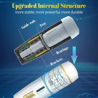 Automatic Blowjob Toy Machine Male Masturbators Cup with 7 Rotating Thrusting Motion, Male Sex Toy Penis Masturbator for Men Str Automatic Blowjob Toy Machine Male Masturbators Cup with 7 Rotating Thrusting Motion, Male Sex Toy Penis Masturbator for Men Str