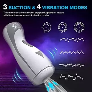 Automatic Sucking Blowjob Sex Machine Male Masturbator, Adult Sex Toys for Men, Vibrating Heating Hands Free Men's Sex Toy Strok Automatic Sucking Blowjob Sex Machine Male Masturbator, Adult Sex Toys for Men, Vibrating Heating Hands Free Men's Sex Toy Strok