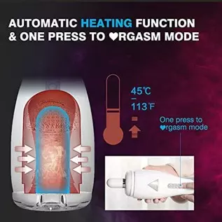 Automatic Sucking Blowjob Sex Machine Male Masturbator, Adult Sex Toys for Men, Vibrating Heating Hands Free Men's Sex Toy Strok Automatic Sucking Blowjob Sex Machine Male Masturbator, Adult Sex Toys for Men, Vibrating Heating Hands Free Men's Sex Toy Strok