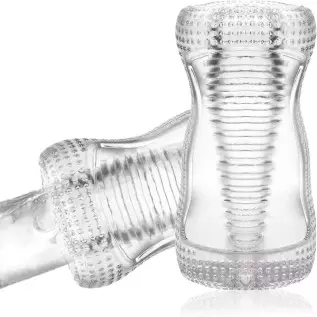 Male Masturbator Cup Sex Toys for Men, LUGAGA Blowjob Stroker Sleeve Stimulator for Man Masturbation, Portable Pocket Pussy for