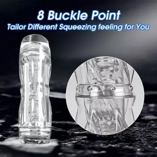 Dual Open Ended 360° Rotating Male Masturbators Stroker Sleeve,Mesterstar Pocket Pussy Sex Toys for Adult with 3D Crystal Realis Dual Open Ended 360° Rotating Male Masturbators Stroker Sleeve,Mesterstar Pocket Pussy Sex Toys for Adult with 3D Crystal Realis