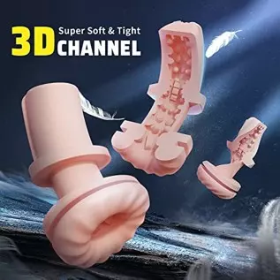 Automatic Male Masturbator Sex Toys - 2023 Upgraded 10 Thrusting & 9 Vibration Hands Free Masturbators Men Sex Toy, Male Adult T