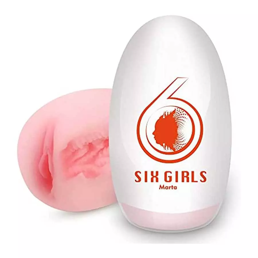 Male Masturbator Egg, Lilecemie Portable Pleasure Pocket Pussy Stroker with 3D Realistic Textured Vagina Ultra Soft Stretchy Mal