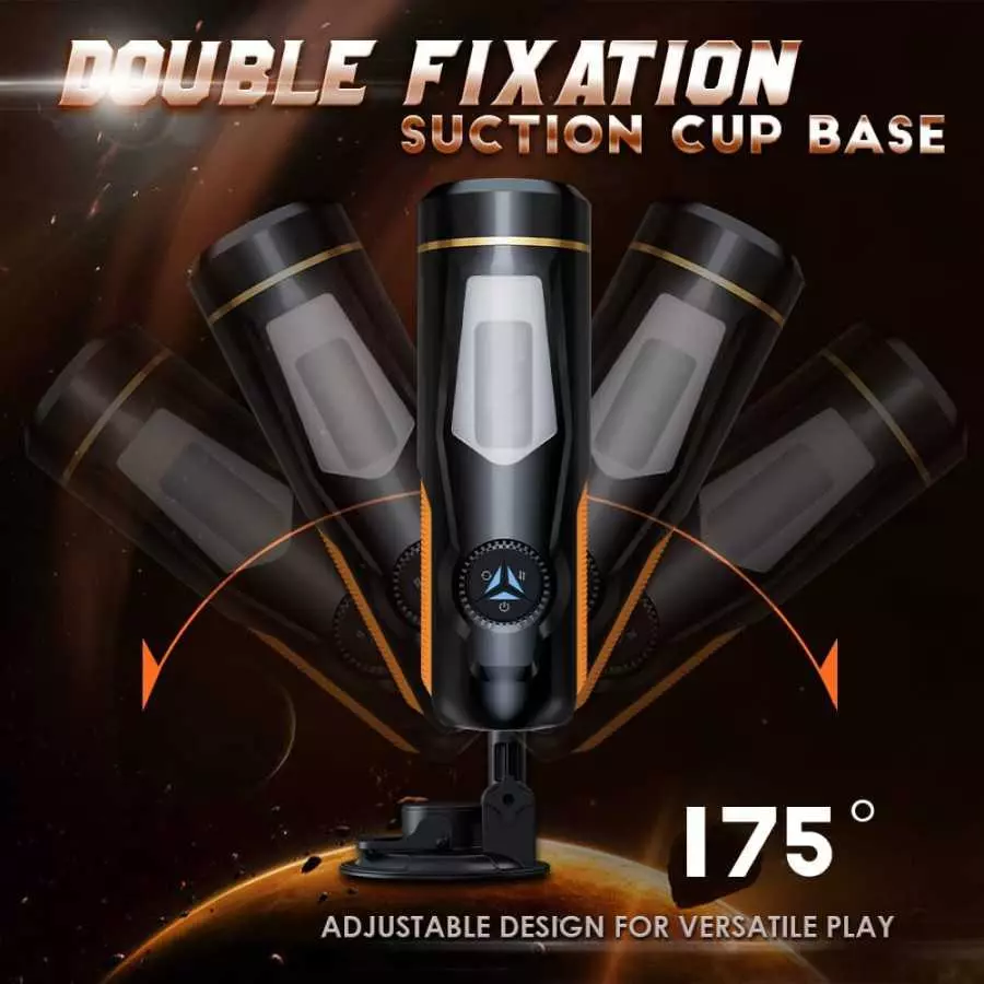 Automatic Male Masturbator, Male Masturbator Cup with 10 Thrusting & Rotating Separate Modes for Penis Stimulation, Hands-Free E