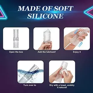 Male Masturbators Cup Crystal Vagina Sleeve Male Masturbation Stroker Transparent Spiral Textured Tunnel Pocket Pussy Adult Sex Male Masturbators Cup Crystal Vagina Sleeve Male Masturbation Stroker Transparent Spiral Textured Tunnel Pocket Pussy Adult Sex