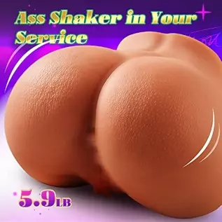 5.9LB Brown Male Masturbator, Pussy Ass Masturbator with Realistic Grainy Skin Butt and Tight Vaginal Anal, Lifelike Womb Design 5.9LB Brown Male Masturbator, Pussy Ass Masturbator with Realistic Grainy Skin Butt and Tight Vaginal Anal, Lifelike Womb Design