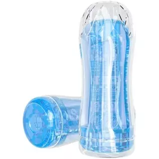 Sex Toys for Men Manual Sucking Extrusion Male Masturbators, Portable Pocket Pussy Stroker with Vagina Textured Blowjob Sex Toy