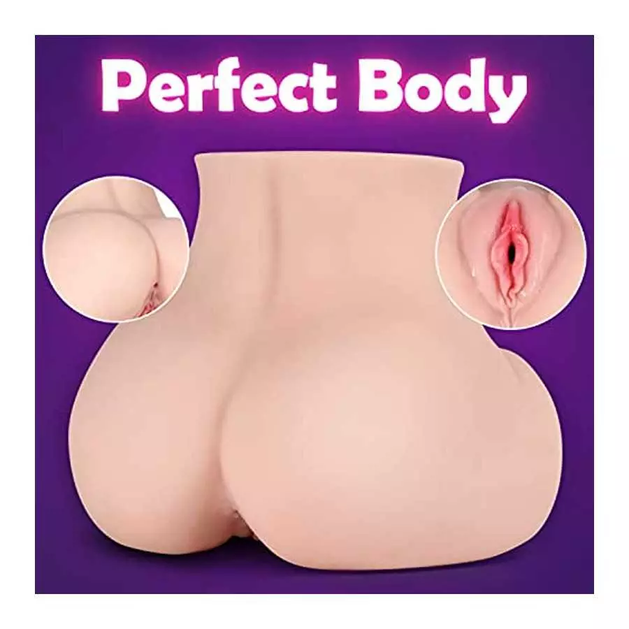 6.2LB Vibrating Sex Dolls Male Masturbators with 10 Vibration Modes, Automatic Male Masturbator Realistic Butt Pocket Pussy Ass,
