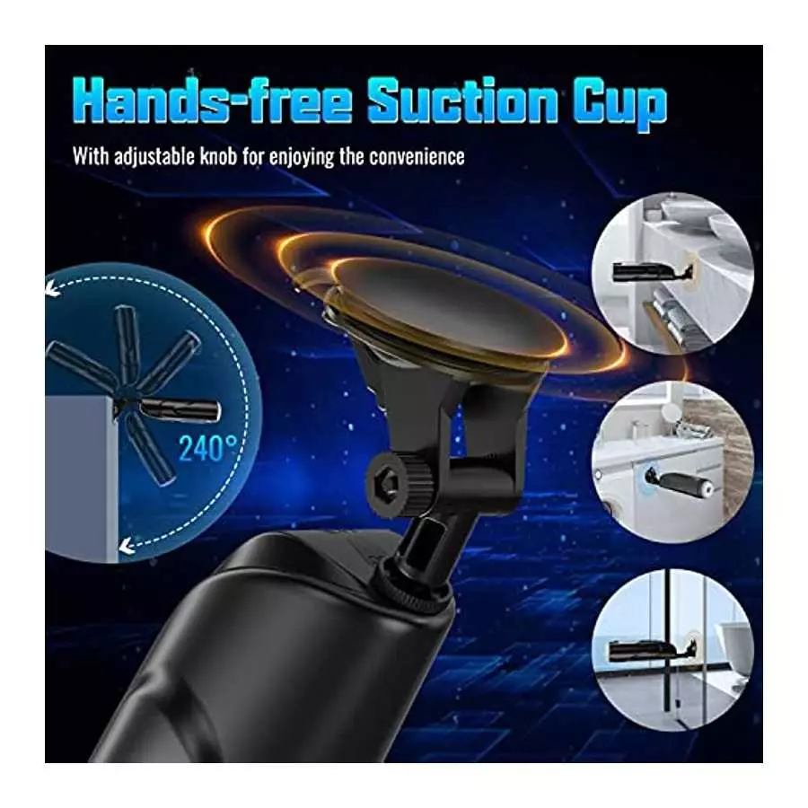 Spinning Automatic Male Masturbator - LATUNE Rex, Male Masturbator Cup with Hands-Free Thrusting & Rotating Motions for Penis, 3