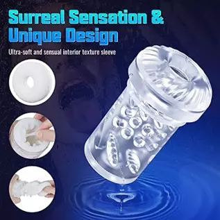Spinning Automatic Male Masturbator - LATUNE Rex, Male Masturbator Cup with Hands-Free Thrusting & Rotating Motions for Penis, 3 Spinning Automatic Male Masturbator - LATUNE Rex, Male Masturbator Cup with Hands-Free Thrusting & Rotating Motions for Penis, 3