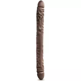 Blush Dr. Skin 18 Inch Double Dildo Extra Long Dildo, Sex Toy for Women, Sex Toy for Adults, Chocolate Blush Dr. Skin 18 Inch Double Dildo Extra Long Dildo, Sex Toy for Women, Sex Toy for Adults, Chocolate