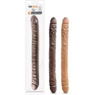 Blush Dr. Skin 18 Inch Double Dildo Extra Long Dildo, Sex Toy for Women, Sex Toy for Adults, Chocolate Blush Dr. Skin 18 Inch Double Dildo Extra Long Dildo, Sex Toy for Women, Sex Toy for Adults, Chocolate