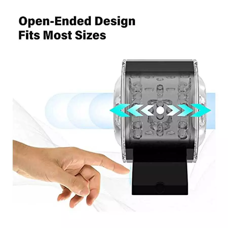 Automatic Male Masturbator Penis Training Vibrator, Rechargeable Male Masturbators with 7 Thrusting & Vibration Modes, Handsfree