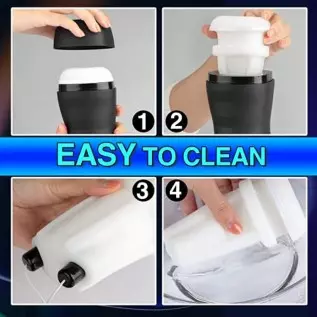 Automatic Male Masturbator Cup Sex Toys Sucking Male Masturbators Toys for Men with 5 Sucking & 10 Vibrating, Male Penis Vibrato