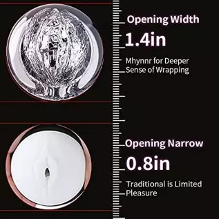 Double Orifice Male Adult Sex Toys for Men Penis Stroker, Open Ended Men's Sex Toy Masturbator Pocket Pussy Sleeve for Men, Mast Double Orifice Male Adult Sex Toys for Men Penis Stroker, Open Ended Men's Sex Toy Masturbator Pocket Pussy Sleeve for Men, Mast